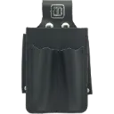 DM-314-BLM Etui 3 Poches 5" ½ x 2" x 8" ½ -Rabat Noir -CUIRS DESROCHERS