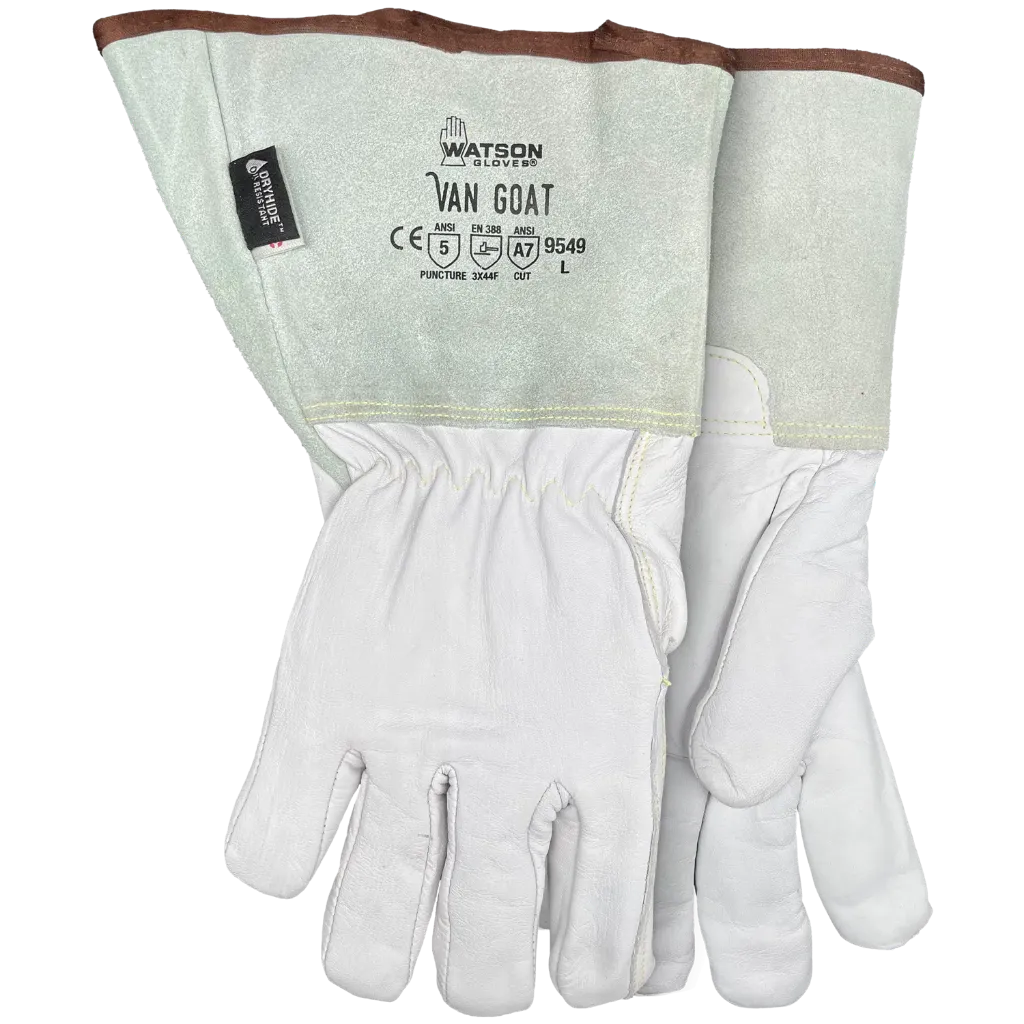 9549 Gant Cuir -Db Anti -Coupure A7 Tan -WATSON