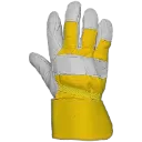 GTD1230 Gant Cuir/Coton Db Thinsulate Jaune