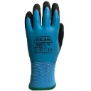 SDW5/7 Gant Impermeable Latex -Db Poyester Bleu -AKKA