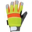 WA33 Gant Precision Hv Polyester -Db Thins. Jaune Orange Hv -TOUGH DUCK