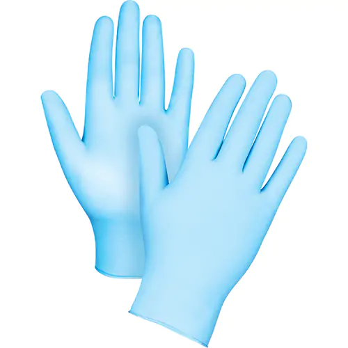 GTJ1020 Gant Jetable boîte de100 Nit./Vin. 4.5 mil Bleu