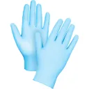 GTJ1020 Gant Jetable boîte de100 Nit./Vin. 4.5 mil Bleu