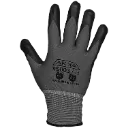 S003 Gant T-Usage Paume Nitrile -Polyester Gris -AKKA