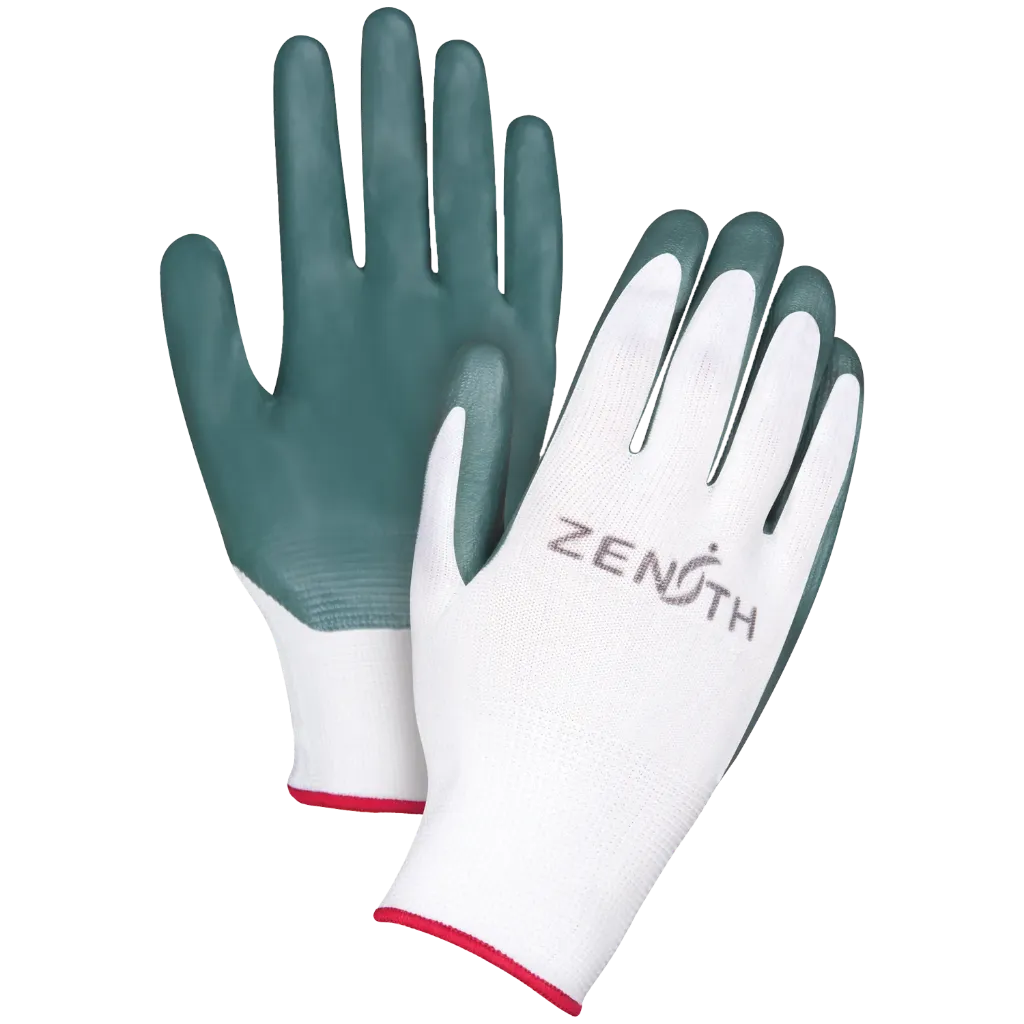 GTU2021 Gant TUsage Paume Nitrile Polyester Blanc