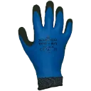 306 Gant T-Usage Paume Latex -Nylon Latex Bleu -SHOWA