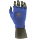 501-00 DROIT Paume Anti-Vibration Droite -Nylon Bleu -IMPACTO