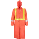 601O Manteau impermeable long Hv Orange Hv -WASIP