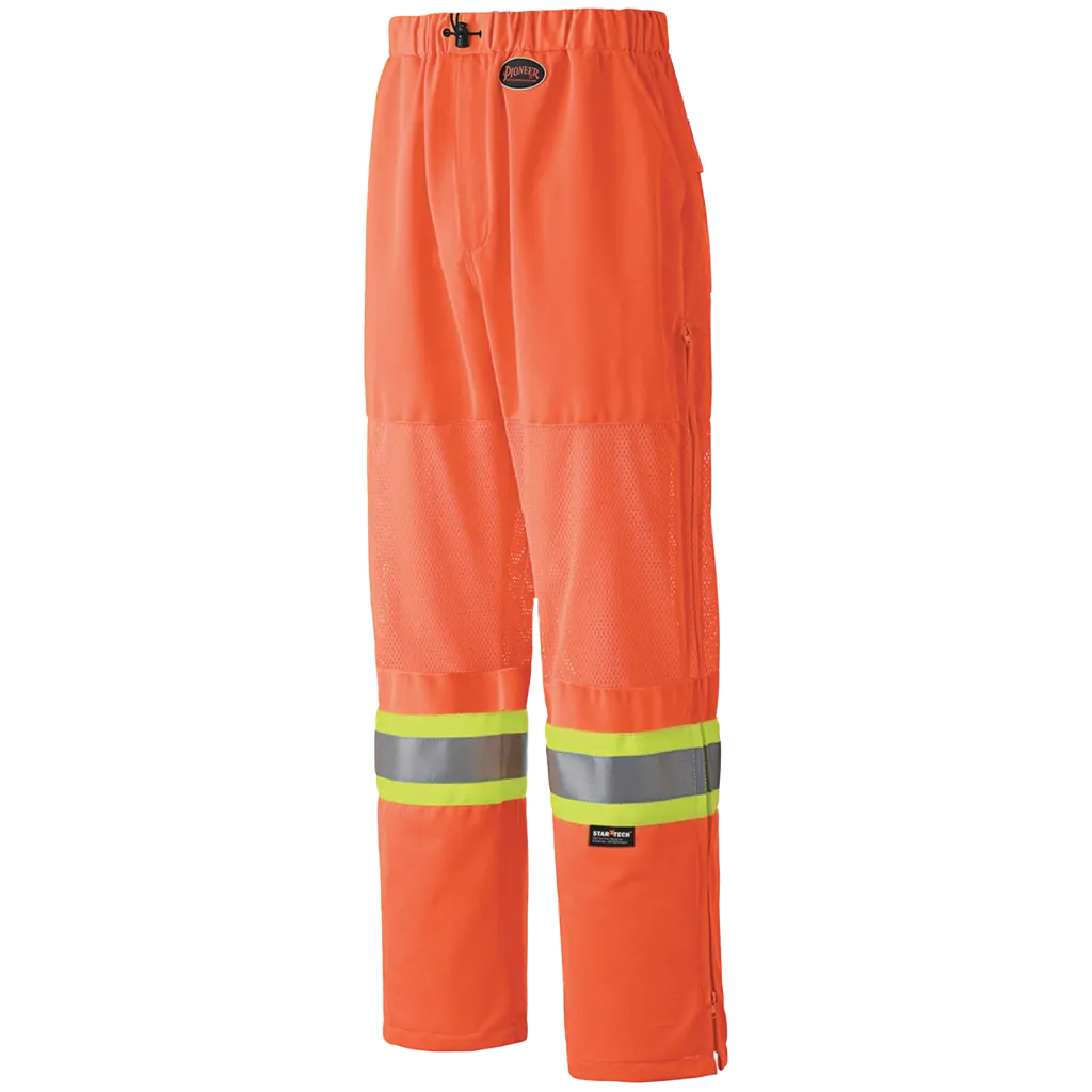 HP*3000 Pantalon Ventillé HV Polyester Orange fluo