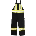 S769 Salopette Hv 1 Zip -Poly/Coton Noir Hv -TOUGH DUCK