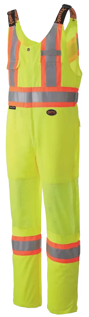 6000 Salopette Hv -Poly/Maille Jaune Hv -PIONEER