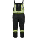 HSD3012 Salopette isolée Hv 3 Zips Polyester Noir