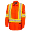7743 Chemise M/L ignifuge HV -10 cal/cm² Orange Hv -PIONEER