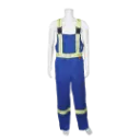 41679 Salopette Ignifuge Hv -12 cal/cm² Bleu Royal Hv -VIKING