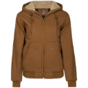 PF480 Manteau bomber de femme -Coton Tan -PILOTE & FILLES