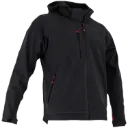 TREILLIS Manteau léger -Softshell Gris Rouge -HUGOSTRONG