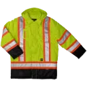 S176 Manteau parka Hv -Polyester Jaune Hv -TOUGH DUCK
