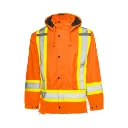 TP6OR Manteau multicouche Hv 6/1 -Polyester Orange -WASIP