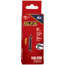 1123432 Lames Noir LBB/CP100 18mm (100) Noir -OLFA