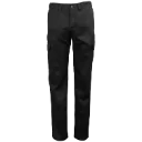 P**5212 Pantalon cargo T. élastique en P/C Noir