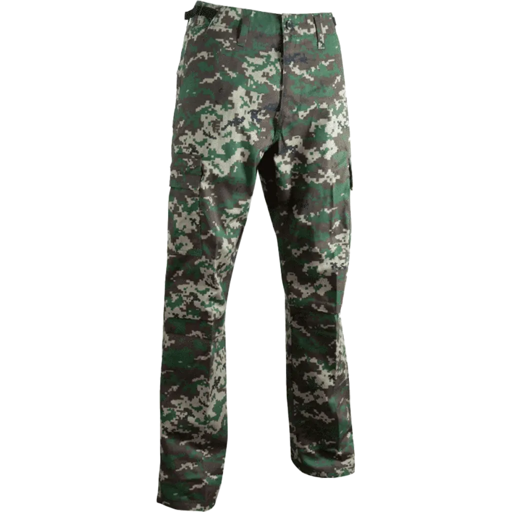 70-060-C Pantalon de travail cargo en P/C Vert -JACKFIELD