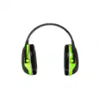 X4A Coquille Anti-bruit Serre-tete 27DB Vert Lime -3M