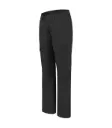 PF820-11 Pantalon femme cargo en P/C extensible Noir -PILOTE & FILLES