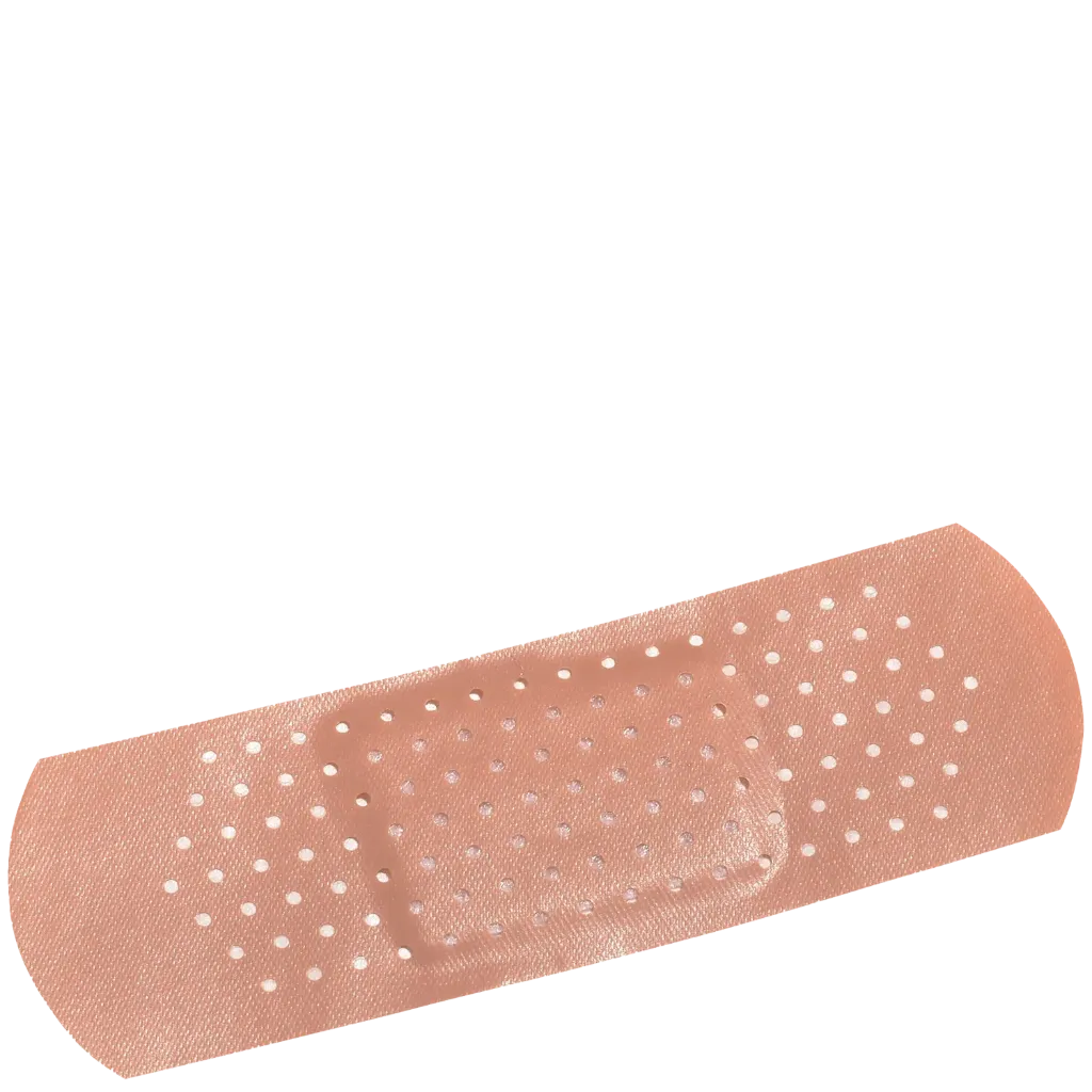 FAPS1X3100 Pansements plastique 1’’ X 3’ Bte.100 Brun -PIP