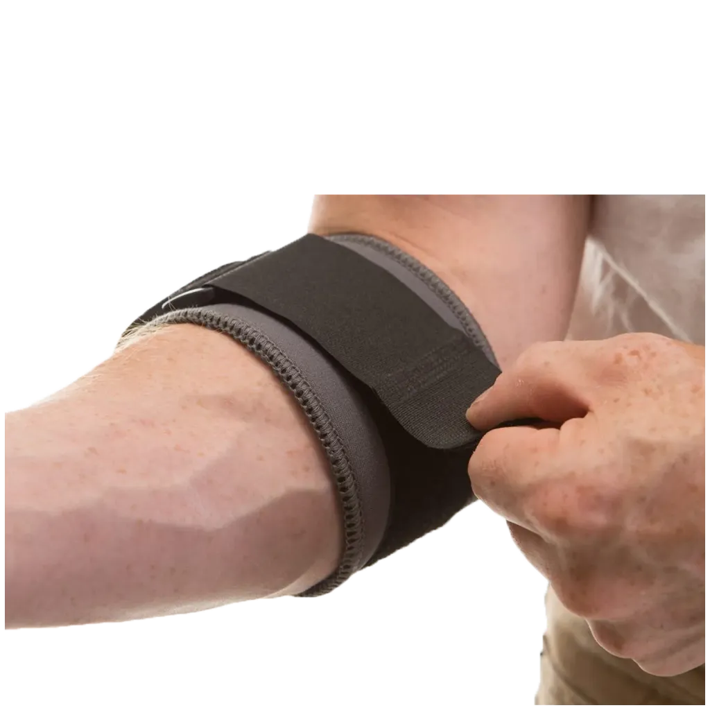 TS205 Thermo Wrap Support avant bras Tennis Thermo Wrap Noir -IMPACTO