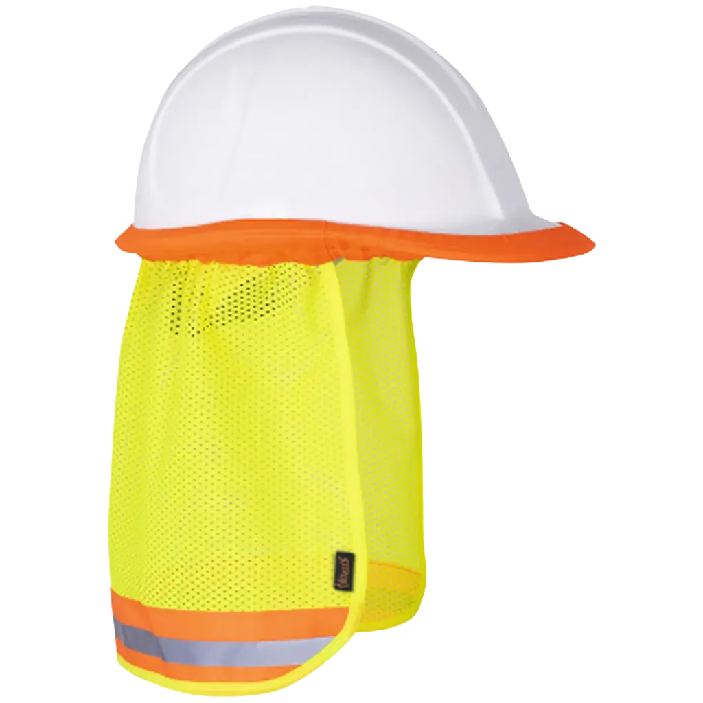 293 Voile ventilé  pare-soleil- cou / casque Jaune Hv -PIONEER