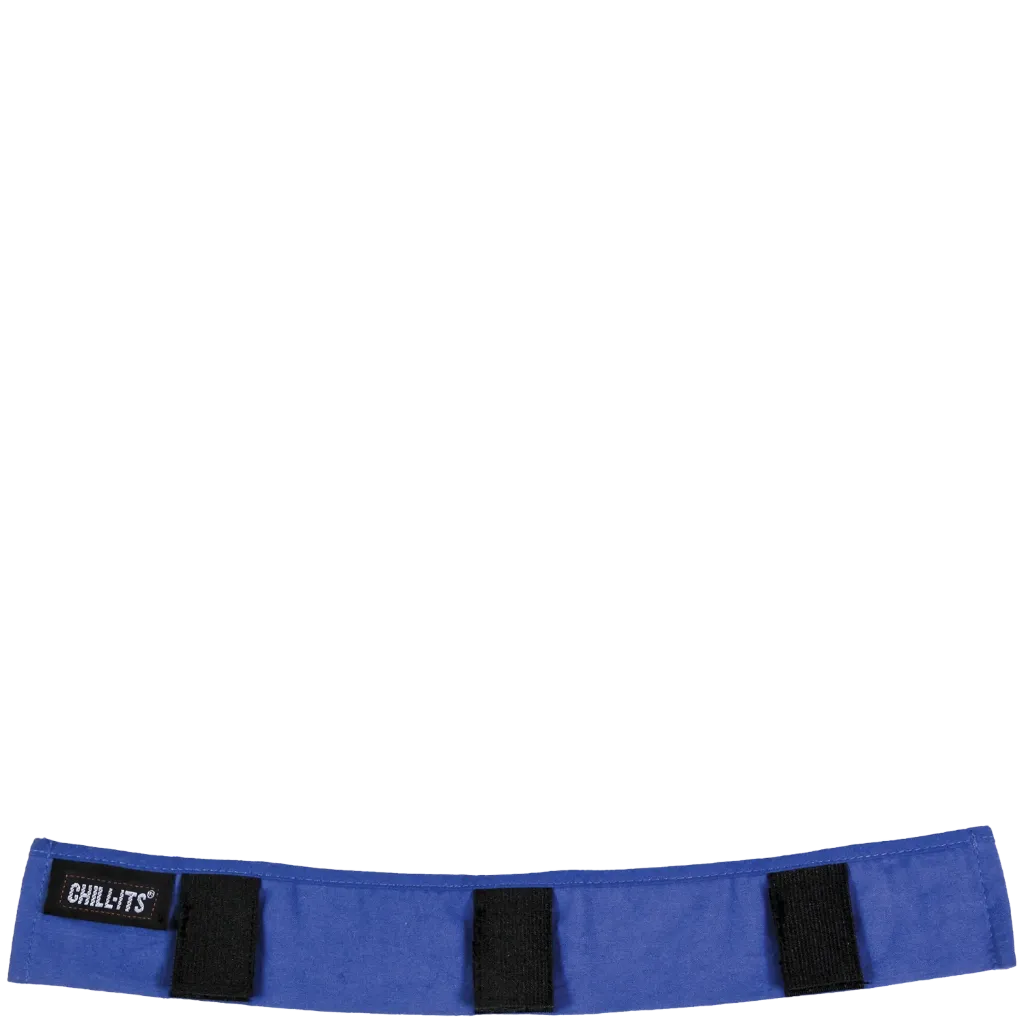 6716 Bandeau refroidissant- front / casque Bleu -ERGODYNE