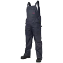 7910 Salopette doublée 2 Zips en Polyester Marine -TOUGH DUCK