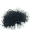 85PE36 Pompon epinglette -Raton Finlandais Noir -GRENIER