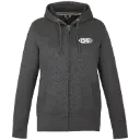 L00668 Cypress Creek Veste / capuchon et zip -Molleton Charbon -CX2