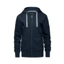 L00671 Veste / capuchon et zip -Molleton Marine -MUSKOKA