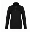 L00876 Meadowbrook Veste zip ¼ -Polyester Noir -CX2