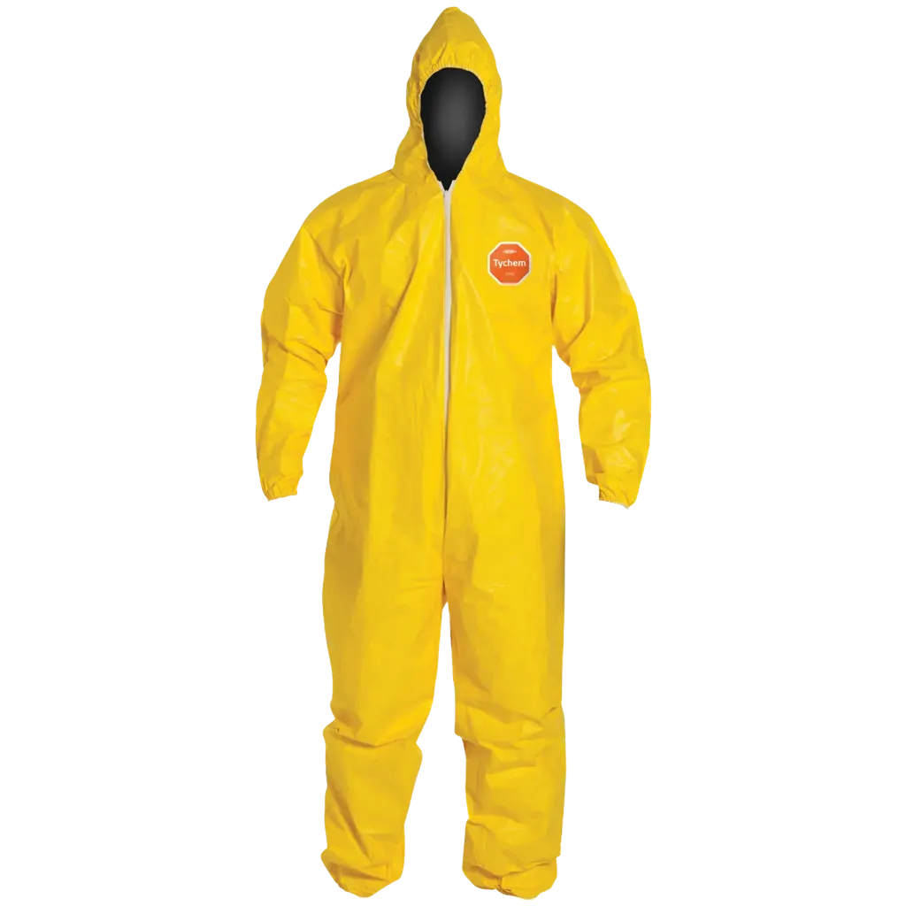 QC127S Tyvek jaune jetable en polyéthylène -Dupont