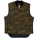 WV04 Veste sans manches  en Coton Camo -TOUGH DUCK