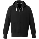 L00670 Lakeview Veste / capuchon et zip -Poly/coton Noir -MUSKOKA