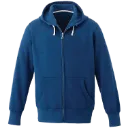 L00670 Veste / capuchon et zip -Molleton Bleu -MUSKOKA