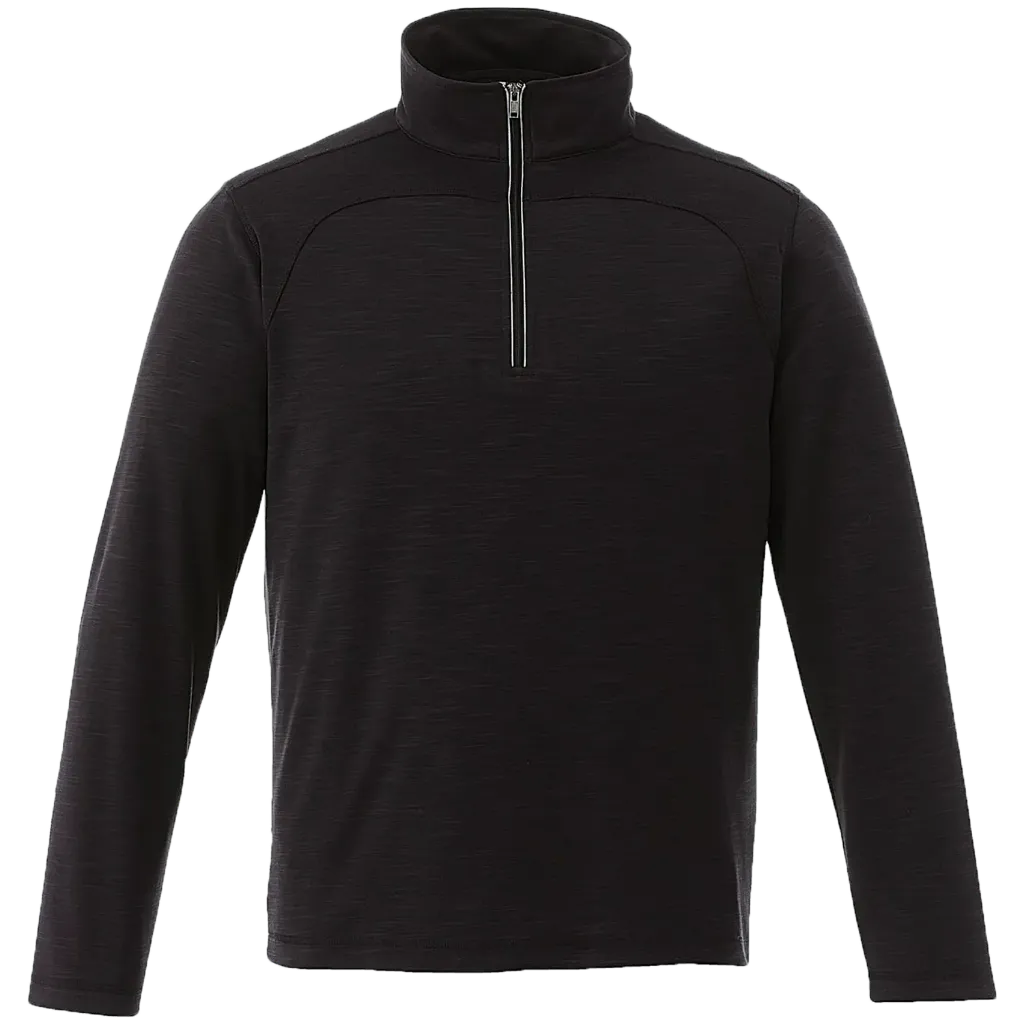 L00875 Meadowbrook Veste zip ¼ -Polyester Noir -CX2