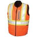 SV14 Veste sans manches Hv réversible Orange Hv -TOUGH DUCK