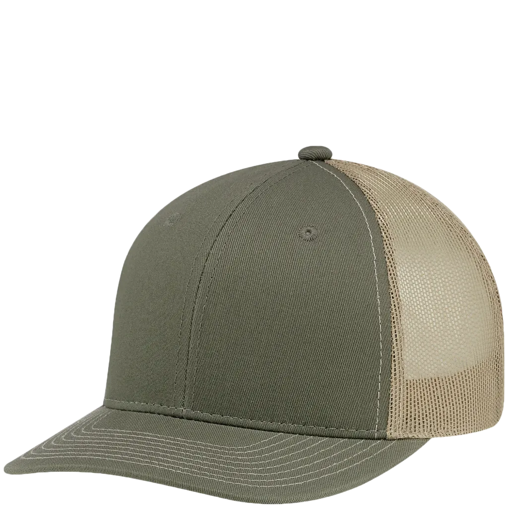 PT*5007 Casquette ventillé Olive Tan