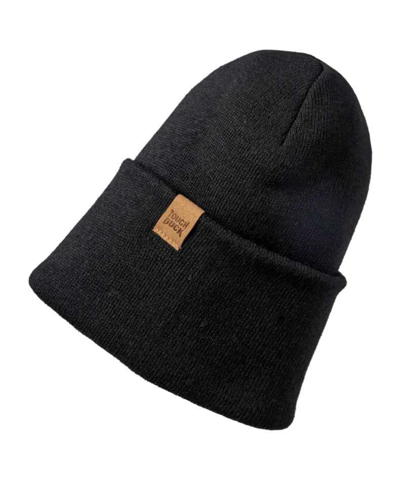 WA65 Tuque à rebord Noir -TOUGH DUCK